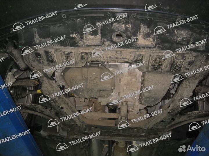 Защита картера и кпп Nissan Serena (C26) 2010-2016 V-2,0, 13713