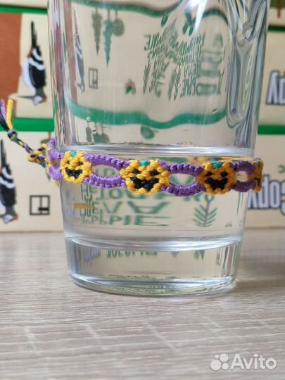 Браслет фенечка с тыквой хэллоуин Halloween