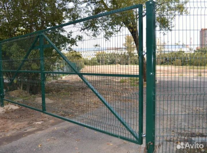 Забор из 3D сетки 40 метров