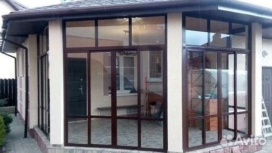 Окна на веранду