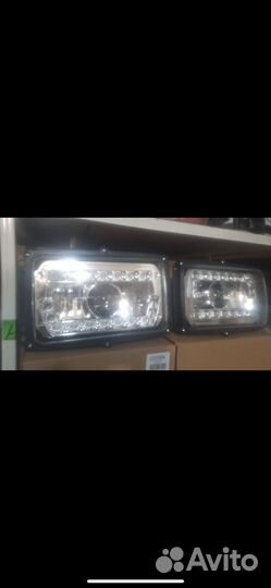 Светодиодные фары камаз