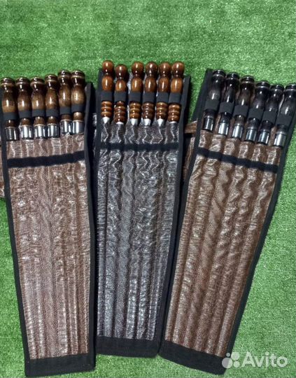 Шампуры в чеxле. подapoчный нaбор