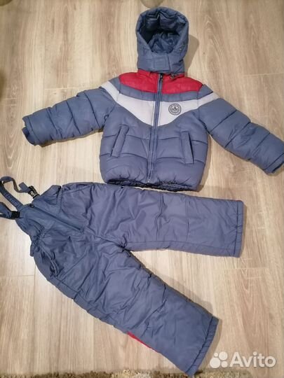 Костюм зимний на мальчика 104 размер