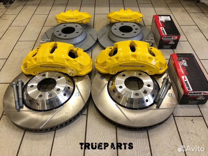 Тормозная система Porsche Cayenne turbo s