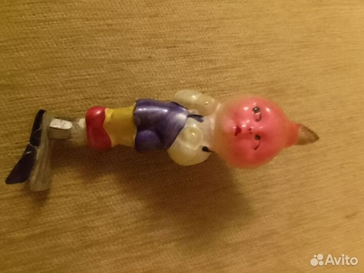 Игрушка на ёлку на прищепке