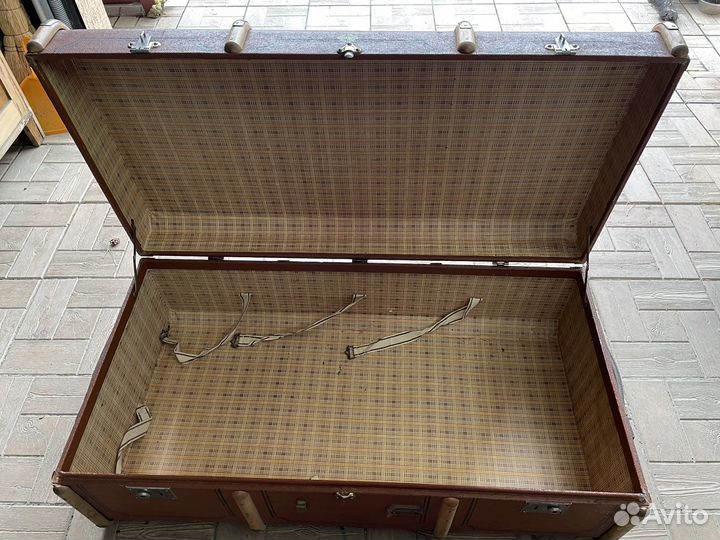 Чемодан каретный Adastra немецкий 1930-40 г