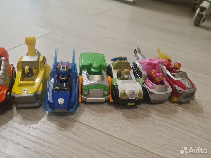 Машинки щенячий патруль хотвилс