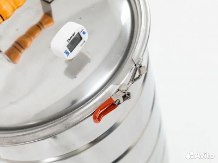 Коптильня Универсальная малиновка profi 35л