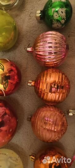 Елочные игрушки СССР