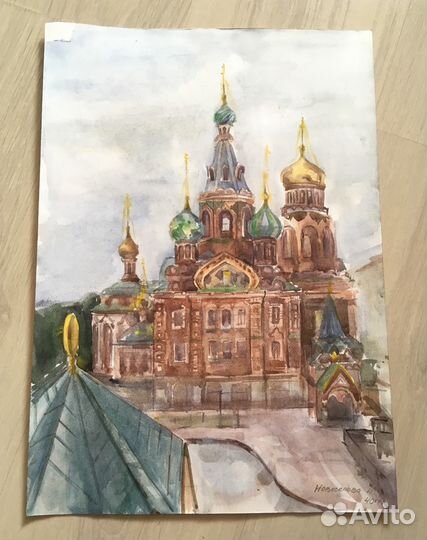 Картина Акварели пейзаж разные