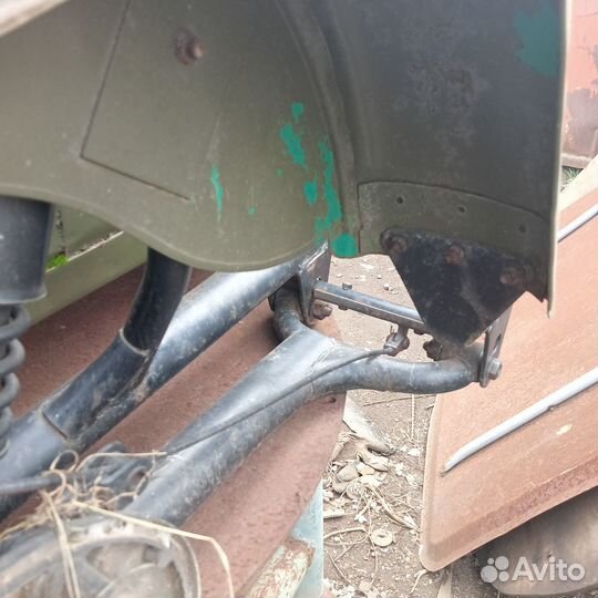 Люлька на мотоцикл урал