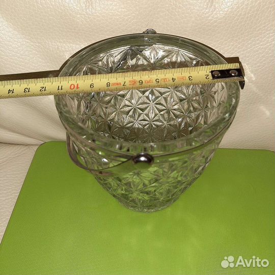 Ваза-ведёрко конфетница ссср, 60-е г