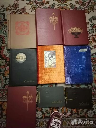 Старинные альбомы для фотографий