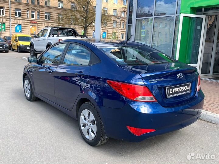 Hyundai Solaris 1.6 МТ, 2016, 127 000 км