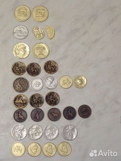 Магнеты и.Монета редкая с кодом от Магнита.Жетон