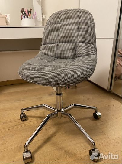 Стул крутящийся серый бу