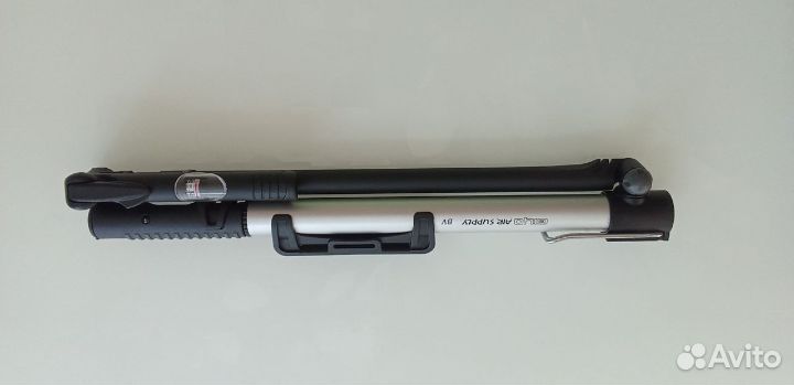 Велонасос giyo GM-821 с манометром и шлангом