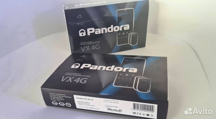 Сигнализация Pandora VX 4G