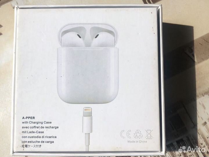 Наушники airpods не оригинал