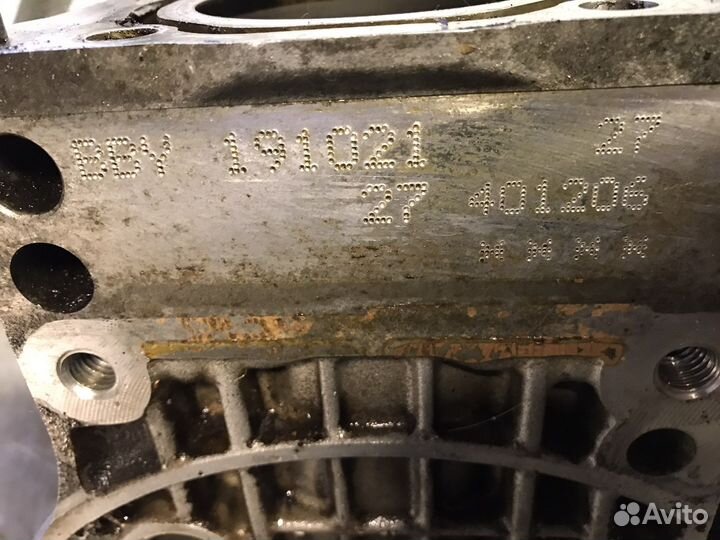 Блок цилиндров BBY 1.4 Skoda Seat