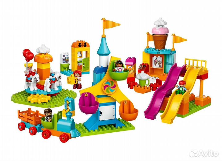 Лего дупло (около 300 деталей) - разные наборы