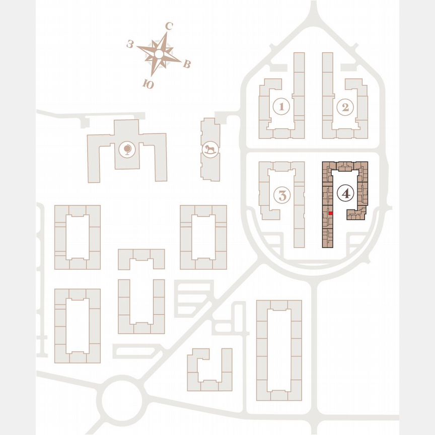 Квартира-студия, 26,4 м², 2/4 эт.