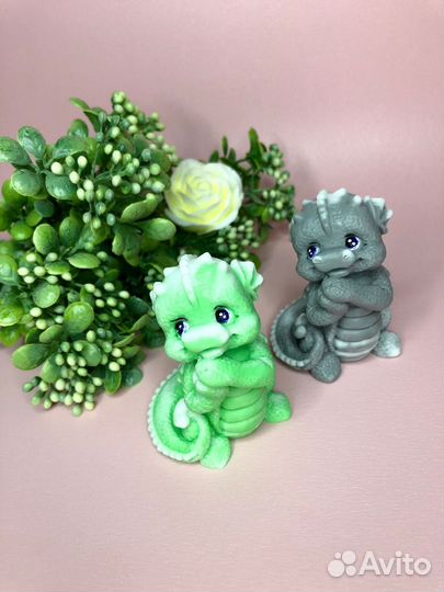 Мыло ручной работы дракон