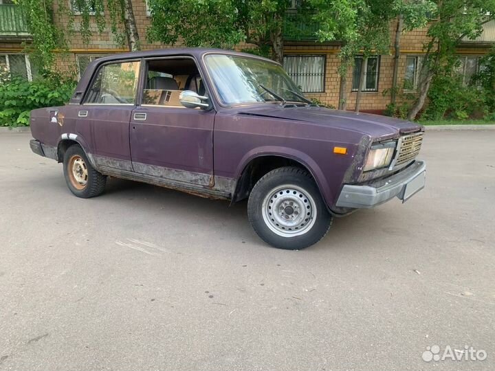 ВАЗ 2107 1.6 МТ, 1999, 121 000 км