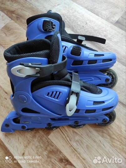 Роликовые коньки детские раздвижные