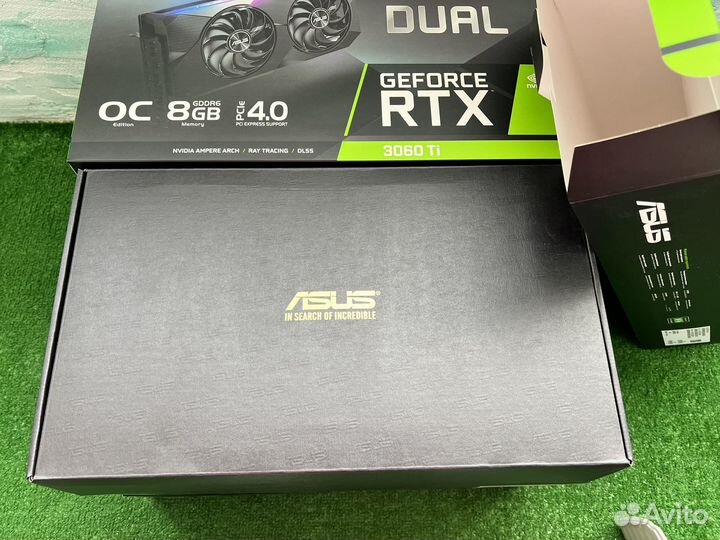 Видеокарта asus Dual GeForce RTX 3060 Ti V2 OC