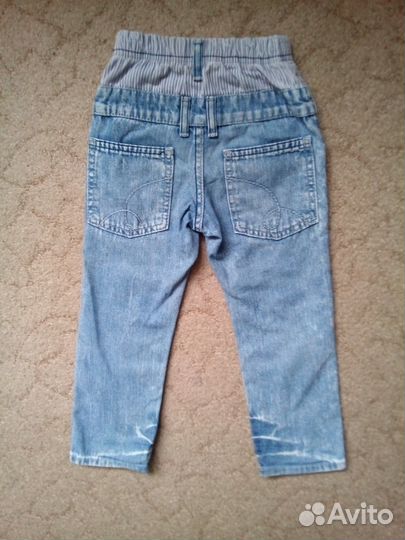 Джинсы (2 шт.) и брюки пакетом (цена за всё)