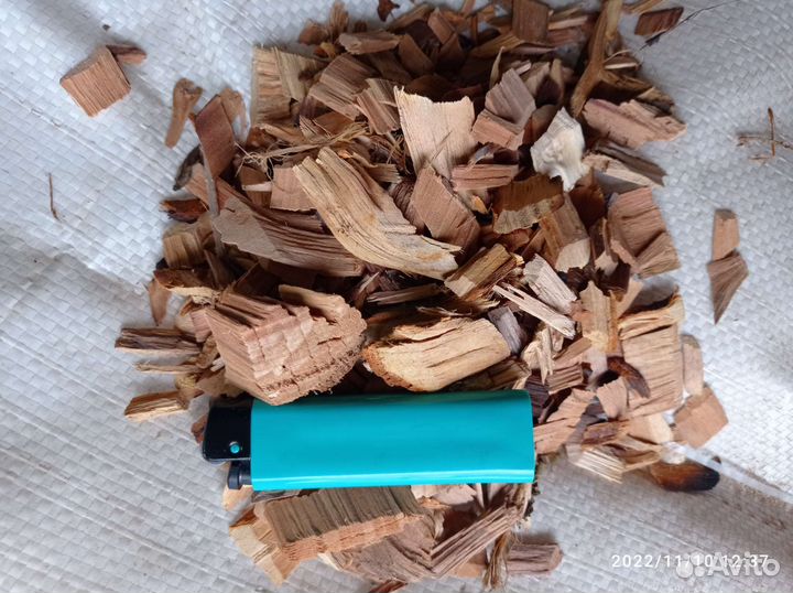 Щепа различных фруктовых пород от производителя