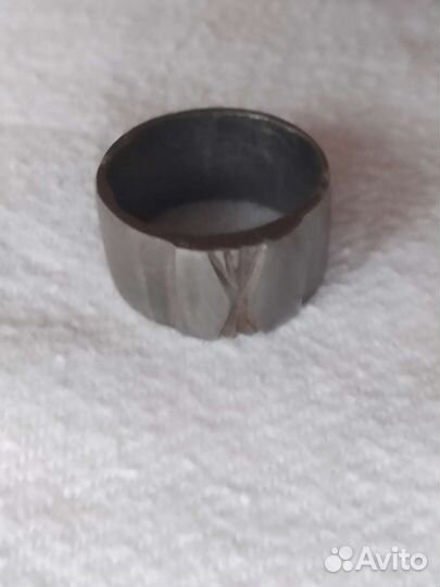 Кольцо стальное СССР. Размер 16,5 - 17