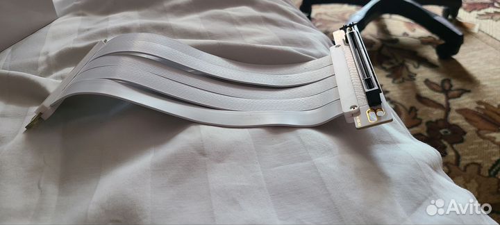 Райзер для видеокарты PCIe 4.0 16x 20см 90гр