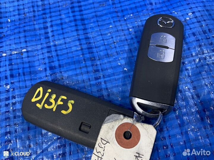 Ключ зажигания на mazda demio DJ3FS P3VPS