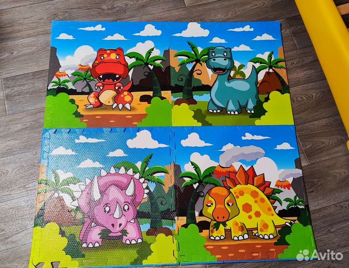 Коврик пазл