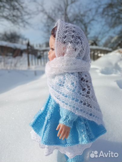 Шаль для куклы Паола Рейна