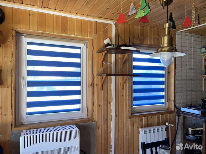 Рулонные шторы зебра