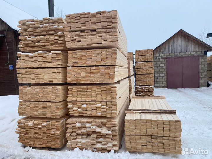 Доска обрезная 50х100х3000