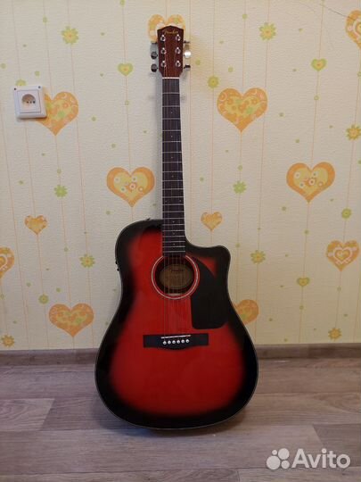 Акустическая гитара fender cd 60ce