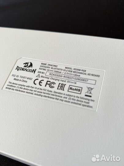 Механическая клавиатура Redragon k530