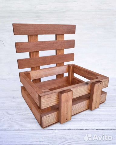 Ящик деревянный подарочный