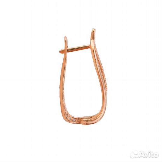 Серьги золотые