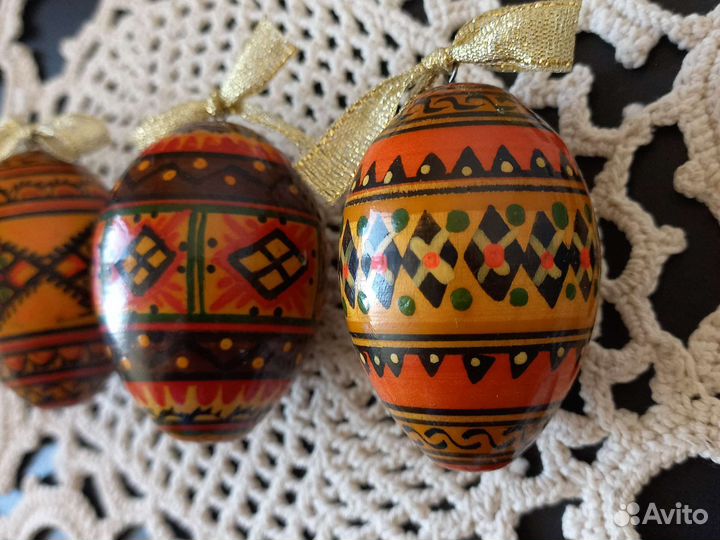 Елочные Пасхальные яйца. Матрешки