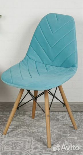Чехлы на стул eames. Бирюзовые