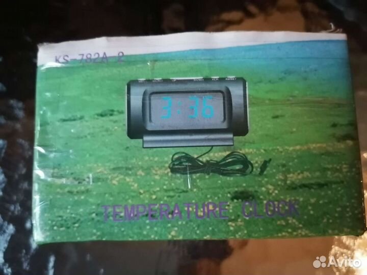 Часы, часы термометр