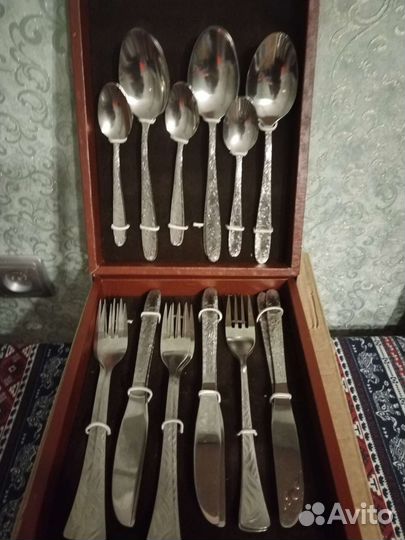 Набор столовых приборов СССР нержавейка