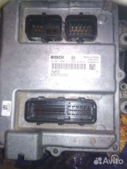 Блок управления двигателем маз