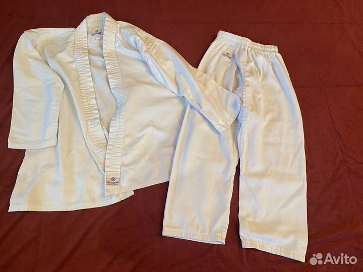 Кимоно для каратэ 122-128 хлопок