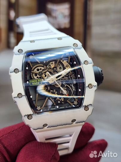 Часы Richard Mille RM 035-01 Rafael Nadal White